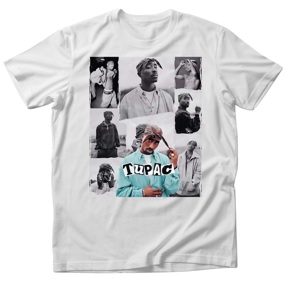 new adult tupac shirt unisex for men woman, rap hip hop tee west coast